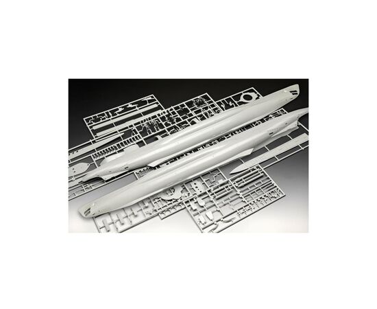 Сборная модель Revell Немецкая подлодка типа VII C/41, уровень 5, 1:72 (RVL-05163), изображение 9