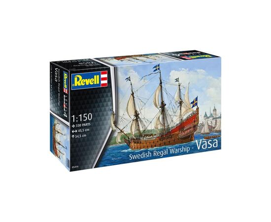 Збірна модель Revell Шведський королівський військовий корабель Vasa, рівень 4, 1:150 (RVL-05414), зображення 11