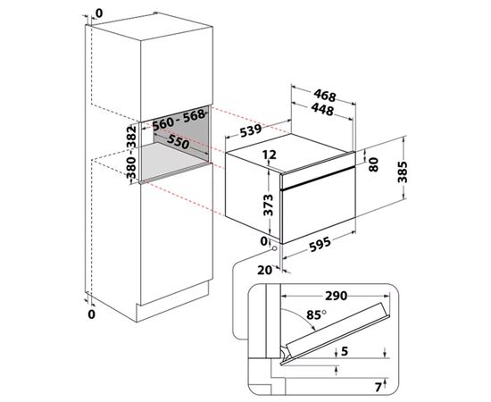 Микроволновая печь Whirlpool WMD44MB, изображение 7