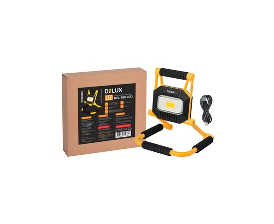 Прожектор Delux REL- 100 (3.7V 4400mAh) LED COB 20W 6500K IP54 (90023323), зображення 3