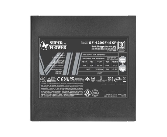 Блок питания Super Flower 1200W LEADEX VII XP PRO SERIES (SF-1200F14XP), изображение 5