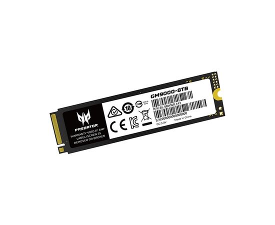 Накопитель SSD M.2 2280 8TB GM9000 Acer Predator (BL.9BWWR.142), изображение 5
