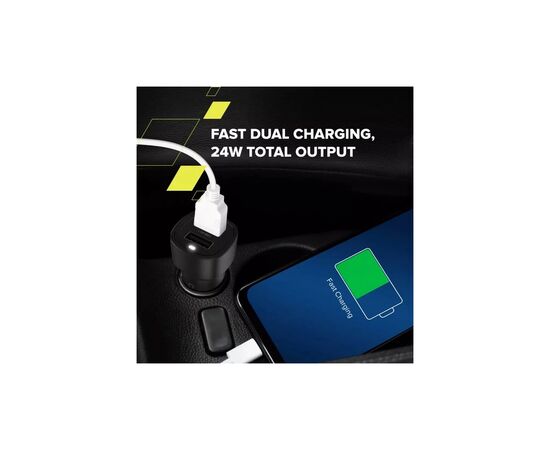 Зарядное устройство Canyon 2xUSB 24W black (CNE-CCABR2AA), изображение 7