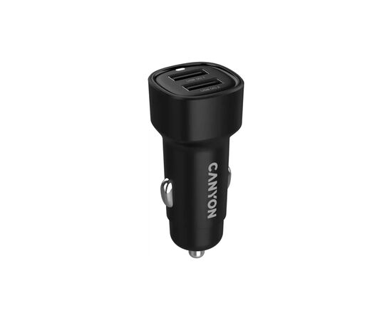 Зарядное устройство Canyon 2xUSB 24W black (CNE-CCABR2AA)