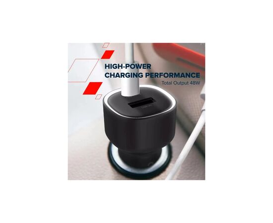 Зарядное устройство Canyon 1xUSB + 1xUSB-C PD48W black (CNE-CCABR3AC), изображение 7