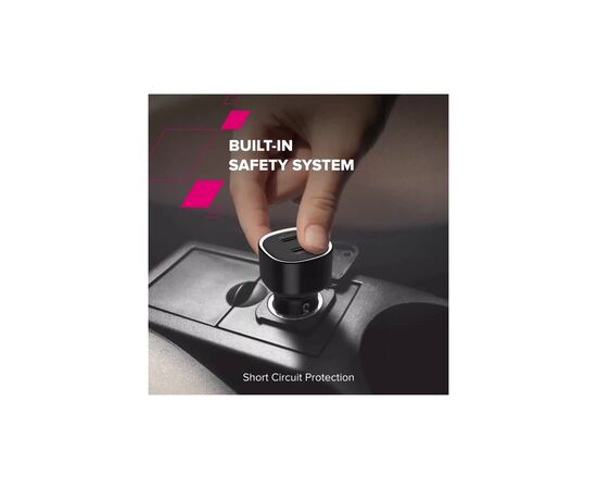 Зарядний пристрій Canyon 2xUSB-C PD60W black (CNE-CCABR3CC), зображення 8