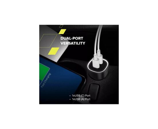 Зарядное устройство Canyon 1xUSB + 1xUSB-C PD85W black (CNE-CCABR8AC), изображение 10