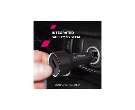 Зарядное устройство Canyon 1xUSB + 1xUSB-C PD85W black (CNE-CCABR8AC), изображение 8
