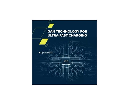 Зарядное устройство Canyon 1xUSB-C PD65W + 1xUSB QC3.0 + cable USB-C to USB-C white (CNS-CURC65ACW), изображение 8