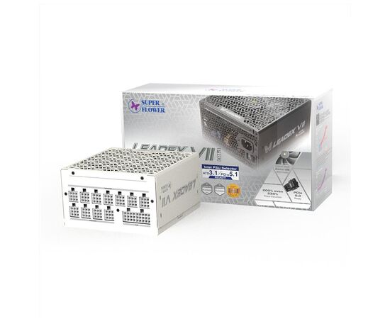 Блок питания Super Flower 850W LEADEX VII XP PRO SERIES WHT (SF-850F14XP WHITE), изображение 10