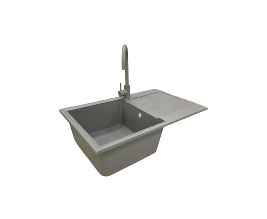 Мойка кухонная Adamant Horizon сірий (1824296101504), изображение 3