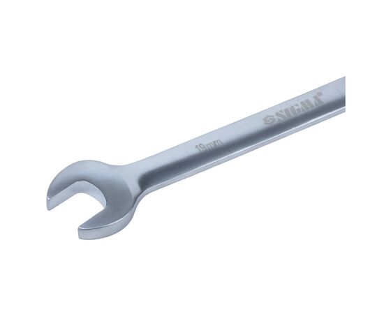 Ключ Sigma набор рожково-накидных трещоточные 11шт, 8-17, 19мм CrV (6010531), изображение 4