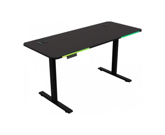 Компьютерный стол GT Racer T-S 1438 Black (T-S 1438 (140x60x73-118) Black)