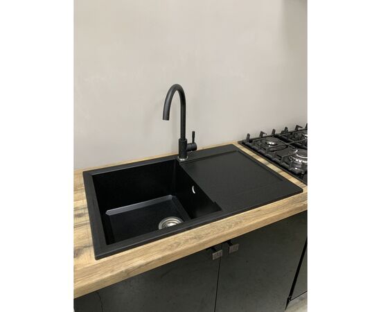 Мойка кухонная Adamant Horizon чорний (1824296101503), изображение 2