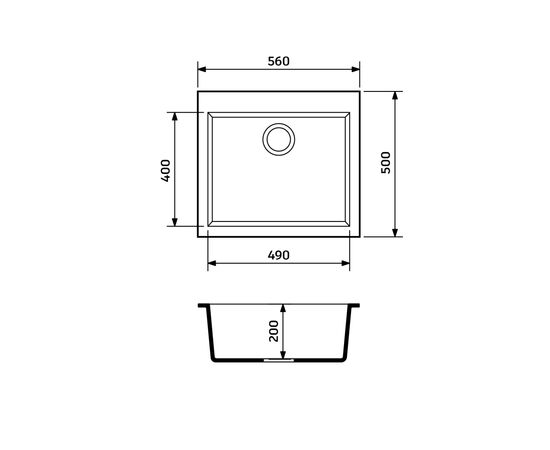 Мойка кухонная Adamant Univer Avena (4824296102106), изображение 5