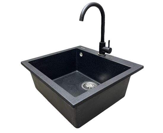 Мойка кухонная Adamant Univer чорний (2006270043387), изображение 3