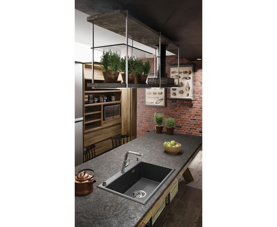 Мойка кухонная Deante Eridan металічний графіт (ZQE_G103), изображение 3