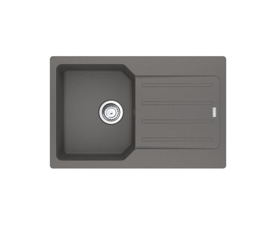 Мойка кухонная Franke City, фраграніт, сірий камінь (114.0701.829)