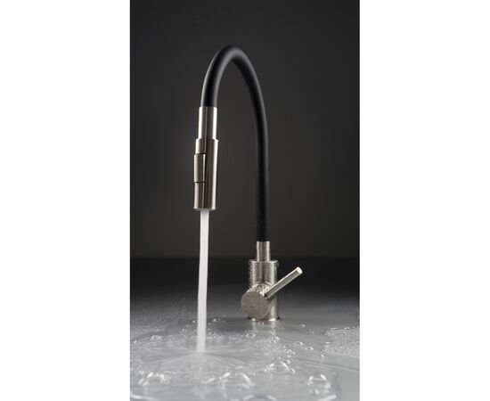 Мойка кухонная Deante Leda, мийка ZRD_2113 + зміш. BOC_B740, графіт (ZRDG2113), изображение 5