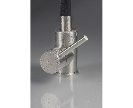 Мойка кухонная Deante Leda, мийка ZRD_2113 + зміш. BOC_B740, графіт (ZRDG2113), изображение 6