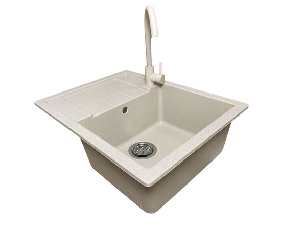 Мойка кухонная Adamant Anila Avena + змішувач (182496910306), изображение 3