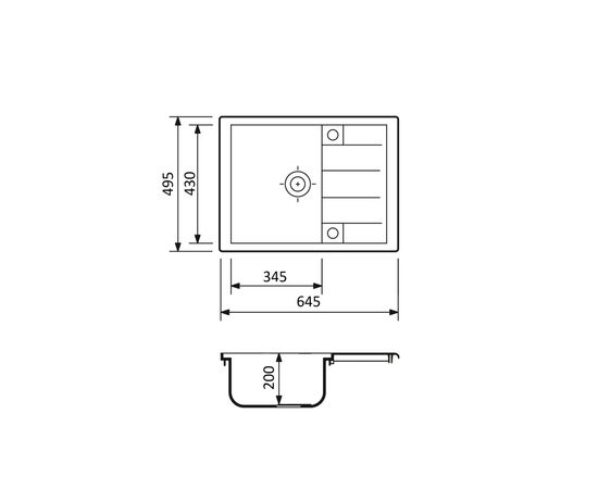 Мойка кухонная Adamant Anila Avena + змішувач (182496910306), изображение 6