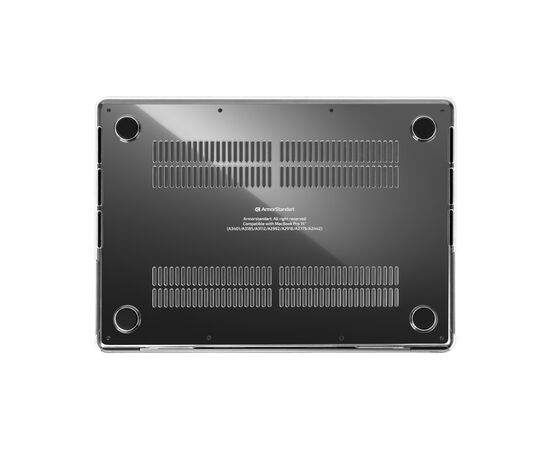 Чехол для ноутбука Armorstandart 14" MacBook Pro M5/M4/M3/M2/M1 A3434/A3112/A3185/A3401 Crystal (ARM79445), изображение 2