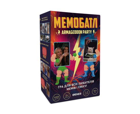 Настольная игра Orner Мемобатл (укр.) (orner-3017)