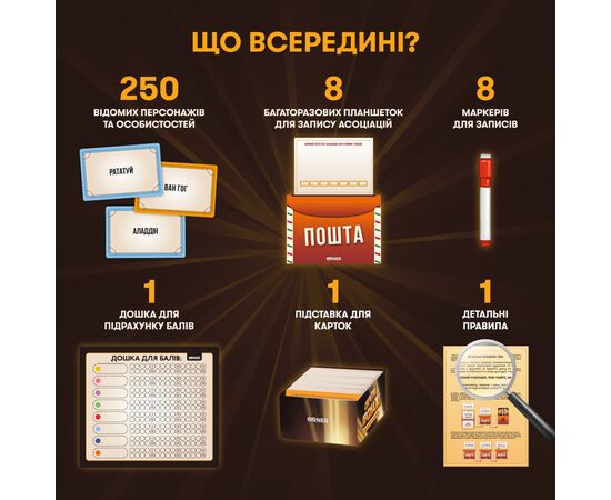 Настольная игра Orner Секретные персонажи (укр.) (orner-2929), изображение 5