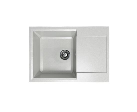 Мийка кухонна Adamant Horizon Medium Old Stone + змішувач (4824296104410), зображення 3