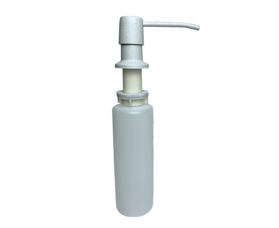 Мойка кухонная Adamant Horizon Medium Old Stone + змішувач та дозатор (4824296104510), изображение 5