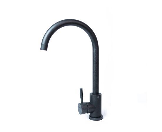 Мойка кухонная Adamant Horizon Medium графіт + змішувач та дозатор (4824296104513), изображение 4