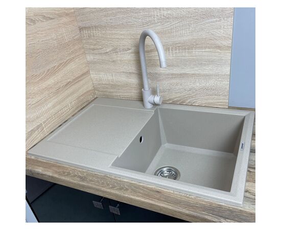 Мойка кухонная Adamant Horizon Сахара + змішувач + дозатор (182496901502), изображение 2