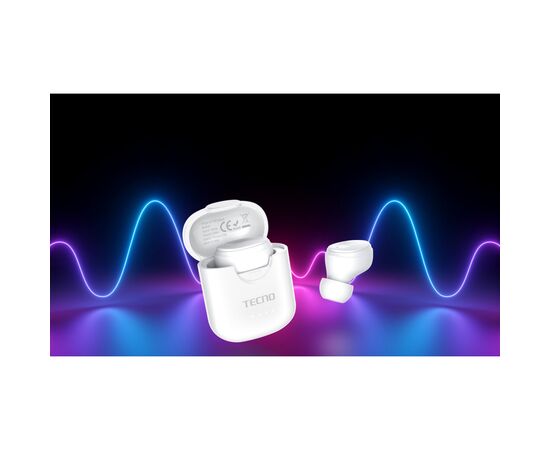 Наушники Tecno Minipods M1 Mono White (4895180759475), изображение 9