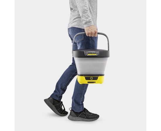Мийка високого тиску Karcher OC 3 Foldable 120л/год, 1.8м, 8л, 2Ah, 2.2кг, USB-C (1.599-300.0), зображення 4