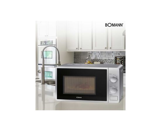 Микроволновая печь Bomann MW 6014 CB silver (MW6014CB silver), изображение 2
