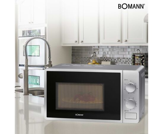 Микроволновая печь Bomann MWG 6015 CB silver (MWG6015CB silver), изображение 2