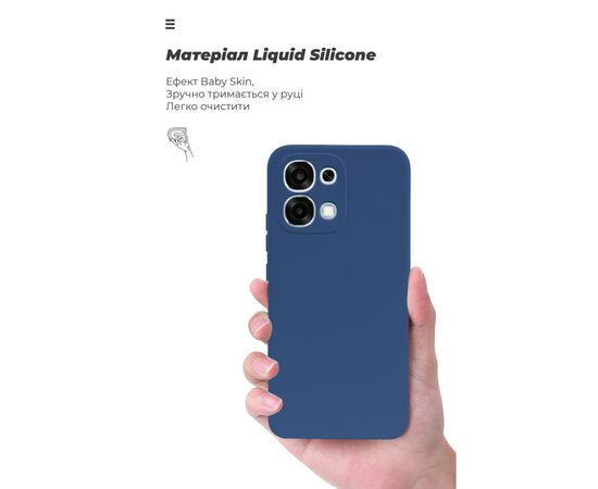 Чехол для мобильного телефона Armorstandart ICON OPPO A6 Pro 4G Camera cover Dark Blue (ARM89233), изображение 7
