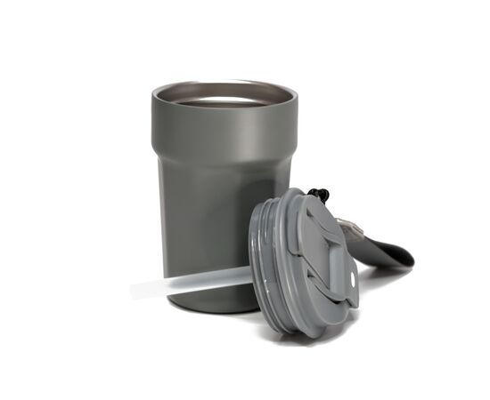 Термокружка Line Art Comfy 380 мл сірий (60022222LA-07), изображение 4