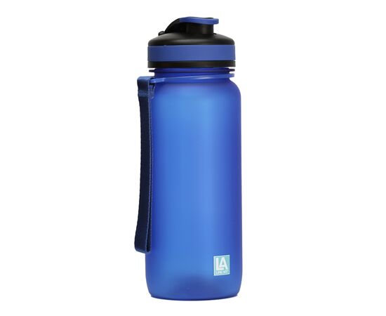 Бутылка для воды Line Art Flores 650 мл синій (60014218LA-03)