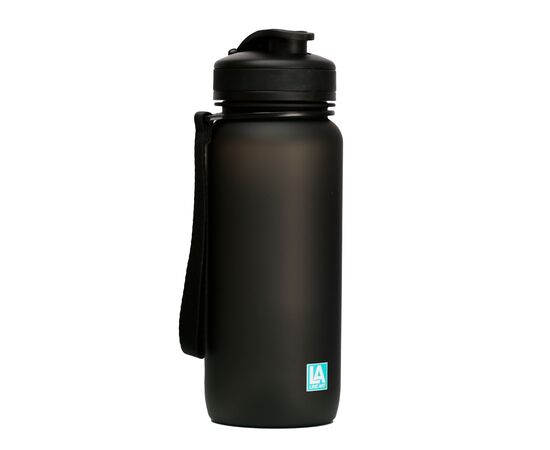 Бутылка для воды Line Art Flores 650 мл чорний (60014218LA-01)