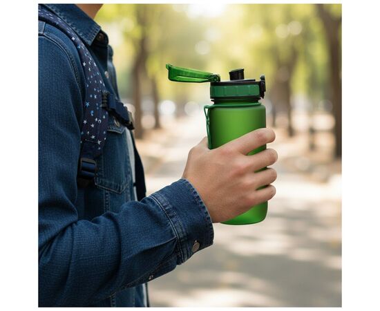 Бутылка для воды Line Art La Plata 600 мл зелений (60014118LA-04), изображение 6