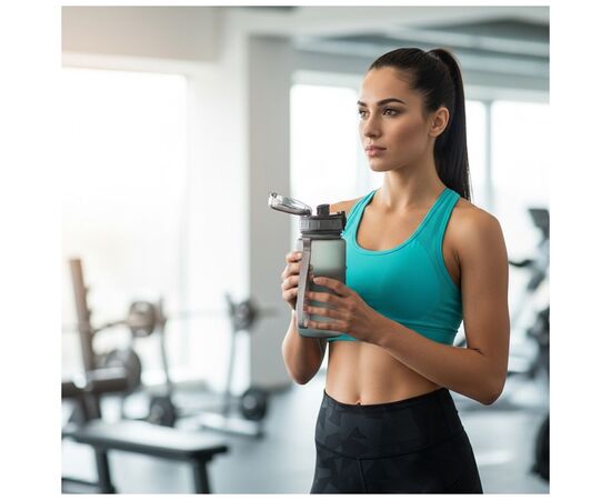 Бутылка для воды Line Art La Plata 600 мл сірий (60014118LA-07), изображение 6