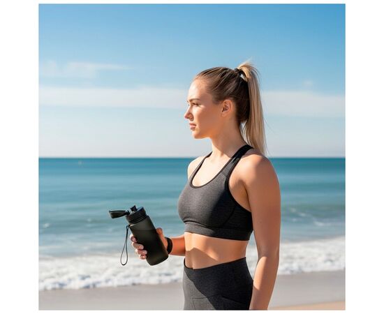 Бутылка для воды Line Art La Plata 600 мл чорний (60014118LA-01), изображение 6