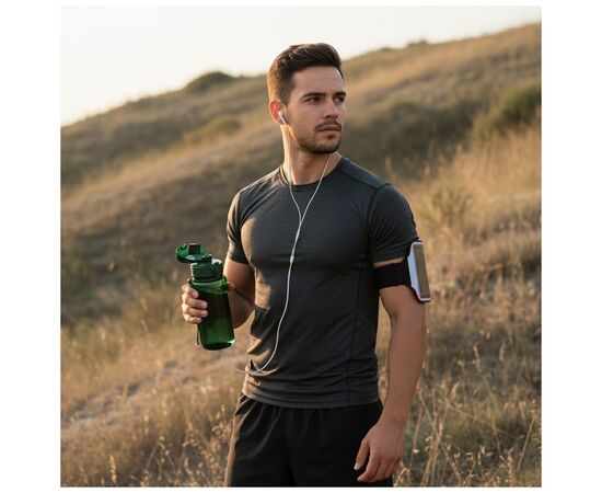 Бутылка для воды Line Art Paran 600 мл темно-зелений (60014018LA-99), изображение 6