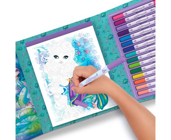 Набор для творчества Nebulous Stars Розмальовка по номерах Чарівні світи зірок (11381), изображение 3