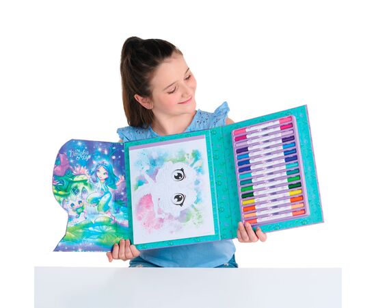 Набор для творчества Nebulous Stars Розмальовка по номерах Чарівні світи зірок (11381), изображение 7