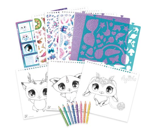 Набор для творчества Nebulous Stars Скетчбук Зоряні друзі (11141), изображение 3