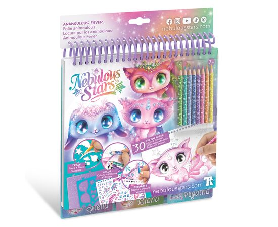 Набор для творчества Nebulous Stars Скетчбук Зоряні друзі (11141)