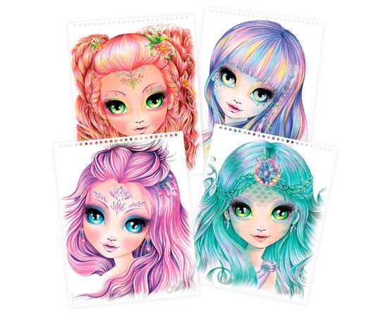 Набор для творчества Nebulous Stars Скетчбук Макіяж, Сяйво Галактик (11137), изображение 2